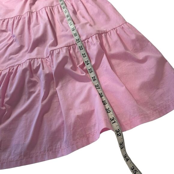 Papermoon Pink Tiered Babydoll Mini Dress, Small - Picture 11 of 11